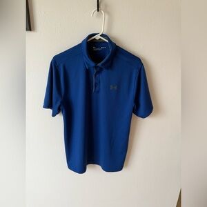 Men’s Medium polo collared short sleeve shirt